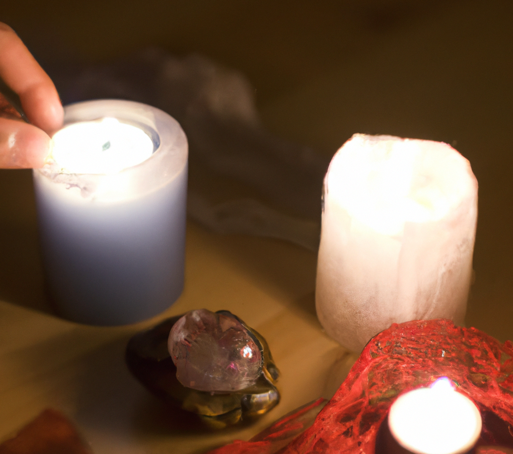 rytuał miłosny ze świecą