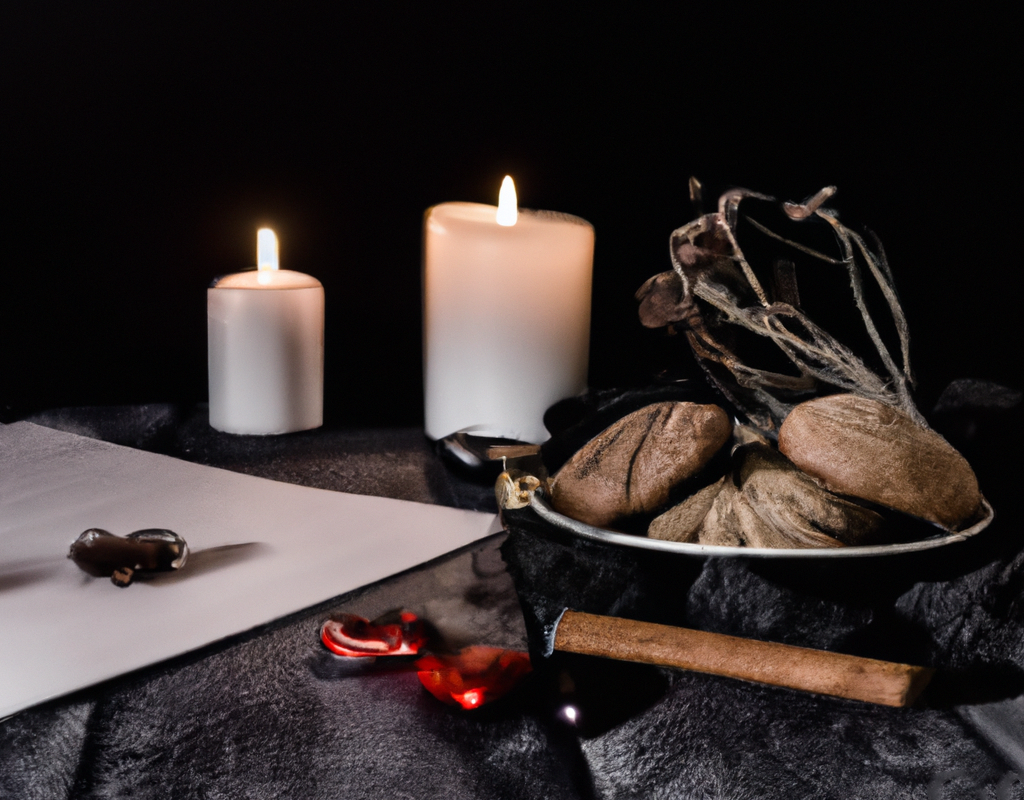 czarna magia - rytuał miłosny